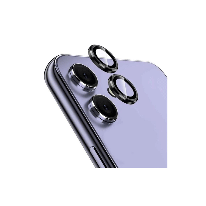 Προστατευτικό Τζαμάκι Κάμερας / Camera Tempered Glass Για Samsung Galaxy A06 - Χρώμα : Μαυρο