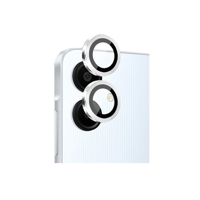 Προστατευτικό Τζαμάκι Κάμερας / Camera Tempered Glass Για Samsung Galaxy A06 - Χρώμα : Ασημί