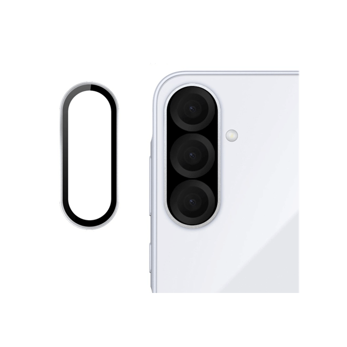 Προστατευτικό Τζαμάκι Κάμερας / Camera Tempered Glass Για Samsung Galaxy A26 / A36 / A56 - Χρώμα : Ασημί