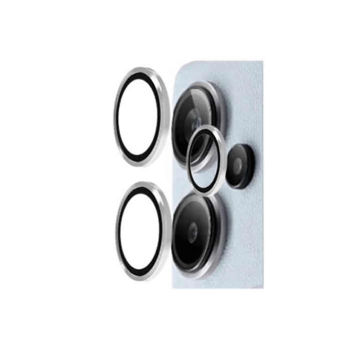 Προστατευτικό Τζαμάκι Κάμερας / Camera Tempered Glass Για Redmi Note 13 Pro Plus 5G - Χρώμα : Ασημί
