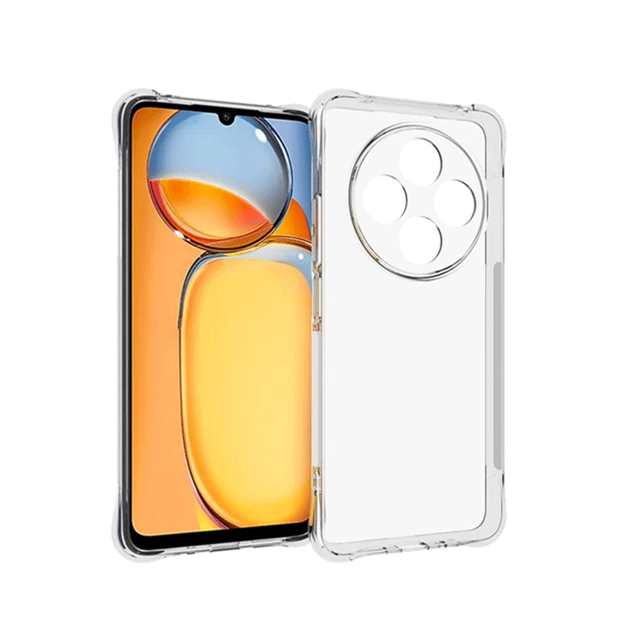 Θήκη Πλάτης Σιλικόνης 2mm Back Cover για Xiaomi Poco M7 5G - Χρώμα : Διάφανο