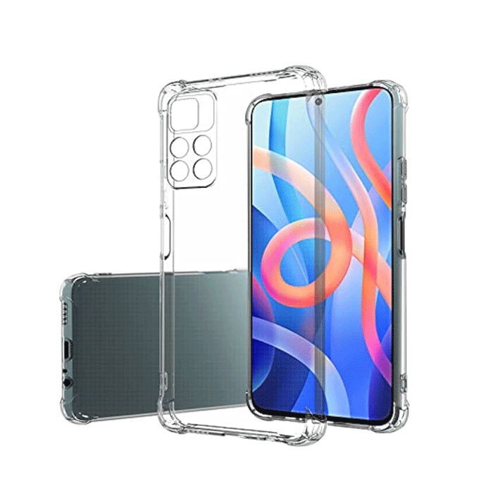 Θήκη Πλάτης Anti Shock 1.5mm για Xiaomi Redmi Note 11 Pro 4G / 5G - Χρώμα : Διάφανο