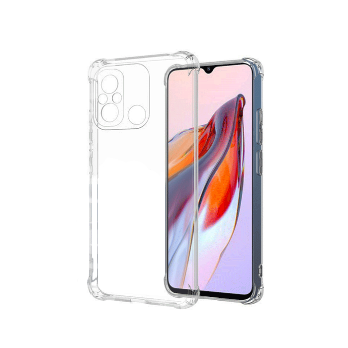 Θήκη Πλάτης Anti Shock 1.5mm για Xiaomi Redmi 12C 4G - Χρώμα : Διάφανο