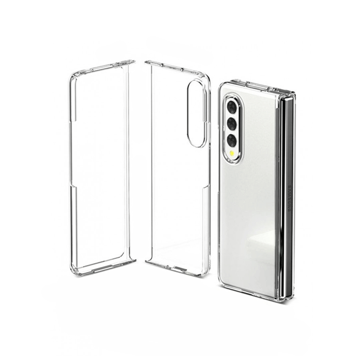 Θήκη Πλάτης Anticaduta για Samsung Galaxy Z Fold 5 - Χρώμα: Διαφανές
