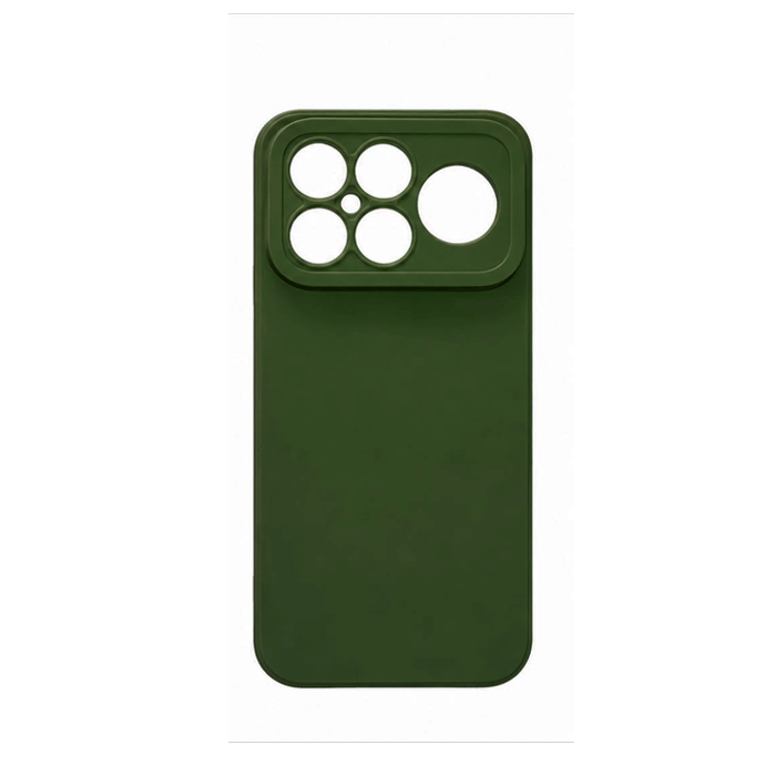Θήκη Πλάτης Σιλικόνης TPU Back Cover για Xiaomi Poco F8 Ultra - Χρώμα : Σκούρο Πράσινο