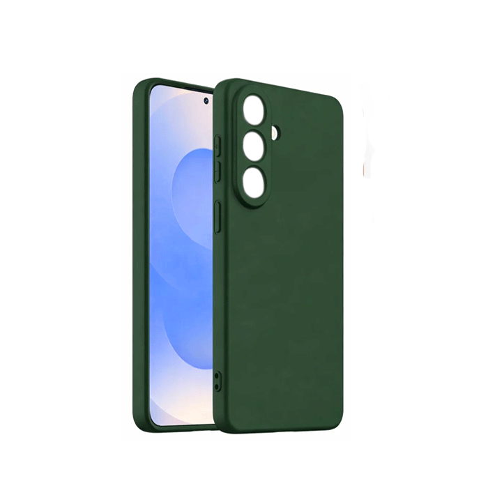 Θήκη Πλάτης Σιλικόνης TPU Back Cover για Samsung Galaxy S26 / S26 Pro - Χρώμα : Σκούρο Πράσινο