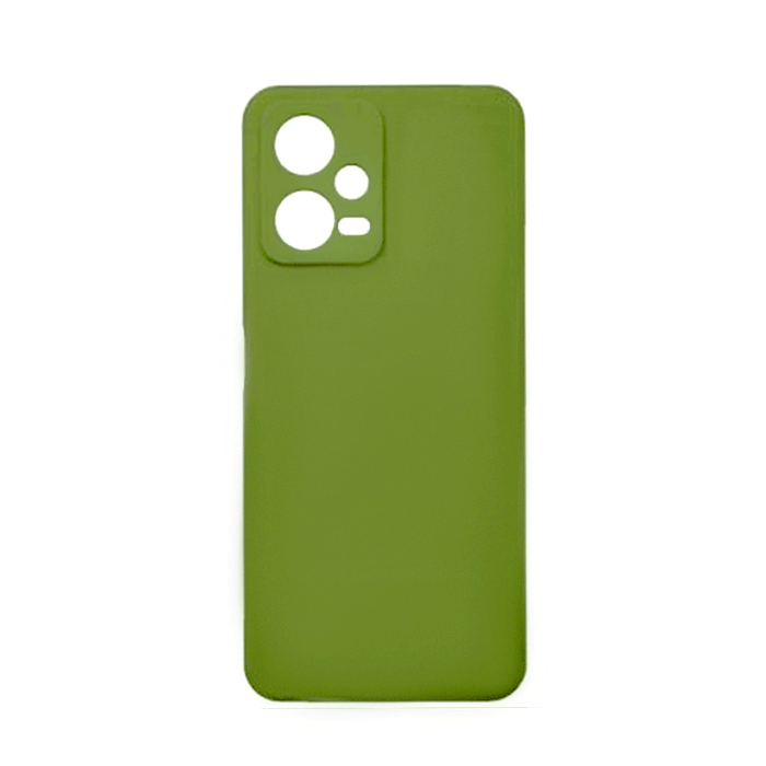 Θήκη Πλάτης Σιλικόνης Back Cover για Xiaomi Redmi Note 12 5G Χρώμα : Πράσινο