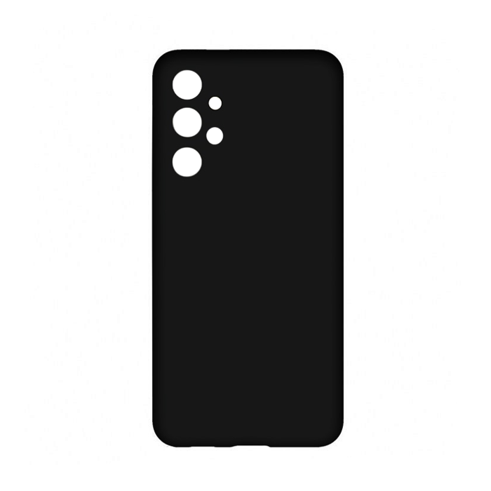 Θήκη Πλάτης Σιλικόνης Back Cover για Samsung A32 5G/ M32 5G - Χρώμα : Μαυρο