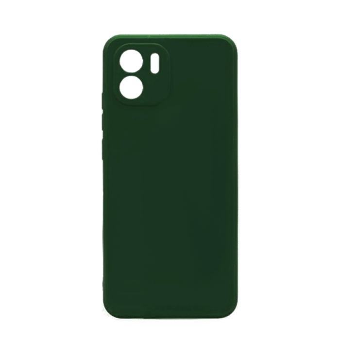 Θήκη Πλάτης Σιλικόνης Back Cover για Xiaomi Redmi A1 Plus / A2 Plus / POCO C50 Χρώμα : Σκούρο Πράσινο