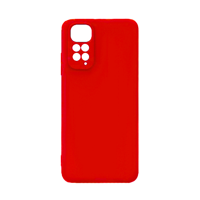 Θήκη Πλάτης Σιλικόνης Back Cover για Xiaomi Redmi NOTE 11 PRO 5G Χρώμα : Κόκκινο