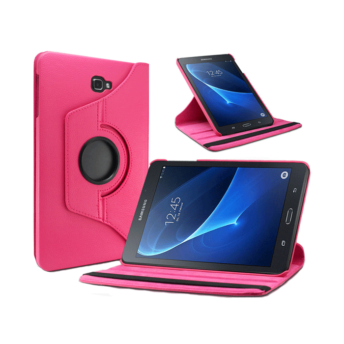 Θήκη Rotating 360 Stand Case για Lenovo 8505 Tab M8 (4th Gen) 8" High Quality - Χρώμα: Ροζ