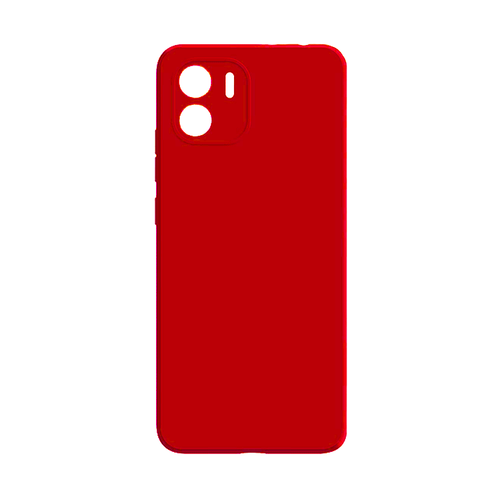 Θήκη Πλάτης Σιλικόνης Back Cover για Xiaomi Redmi A1 4G / A2 2022 - Χρώμα : Κόκκινο