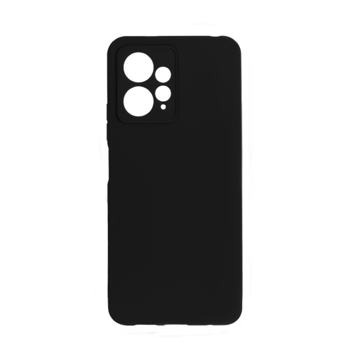 Θήκη Πλάτης Σιλικόνης Back Cover για Xiaomi Redmi Note 12 4G Χρώμα : Μαυρο