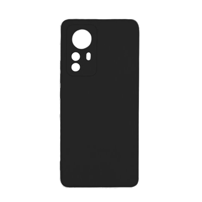 Θήκη Πλάτης Σιλικόνης Back Cover για Xiaomi 12 5G Χρώμα : Μαυρο