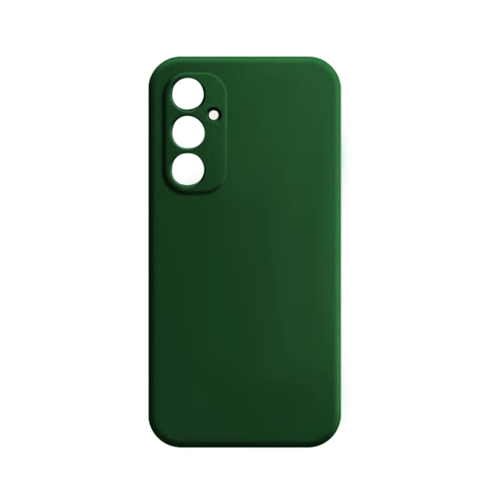 Θήκη Πλάτης Σιλικόνης TPU Back Cover για Samsung A34 - Χρώμα : Σκούρο Πράσινο