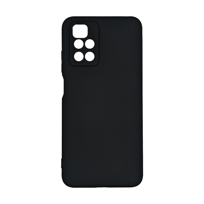 Θήκη Πλάτης Σιλικόνης Back Cover για Xiaomi Redmi 10 2022 Χρώμα : Μαυρο