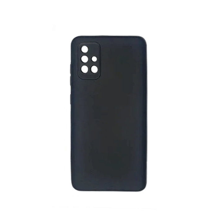 Θήκη Πλάτης Matt Back Cover για Samsung Galaxy A71 4G - Χρώμα : Μαυρο
