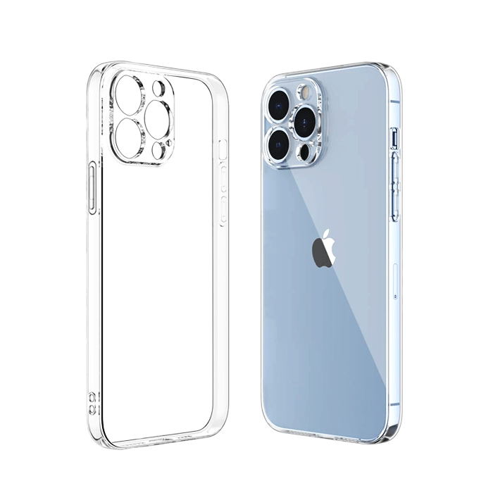 Θήκη Πλάτης Anti Shock 1.5mm για Iphone 13 Pro - Χρώμα : Διάφανο