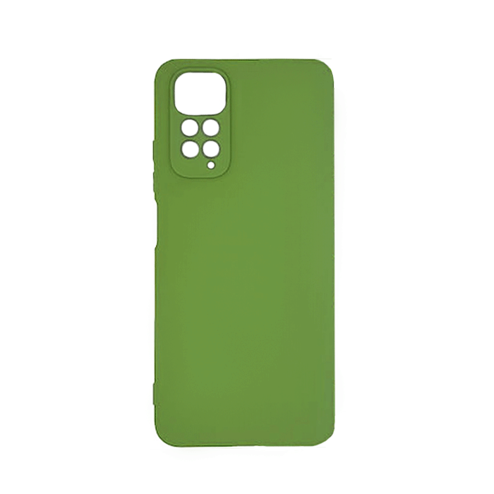 Θήκη Πλάτης Σιλικόνης Back Cover για Xiaomi Redmi Note 11 4G Χρώμα : Πράσινο