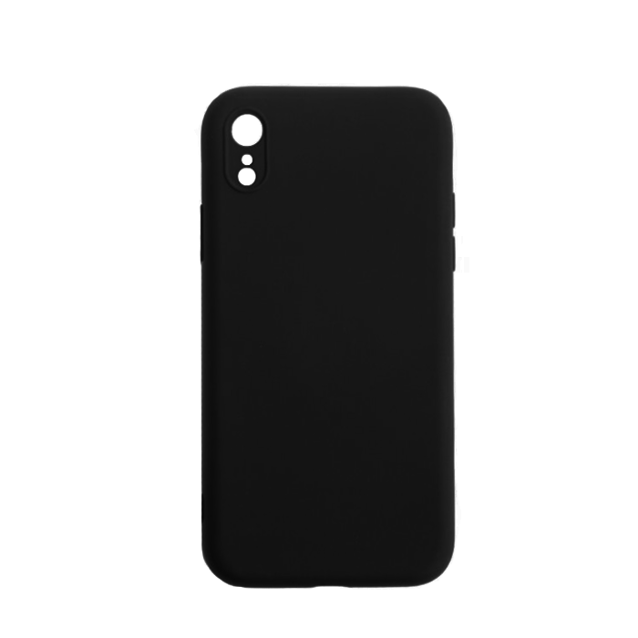 Θήκη Πλάτης Σιλικόνης TPU Back Cover για IPhone XR - Χρώμα : Μαυρο
