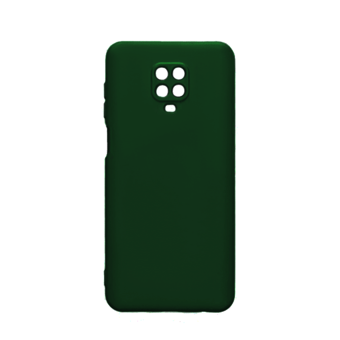 Θήκη Πλάτης Σιλικόνης TPU Back Cover για Xiaomi Redmi NOTE 9 PRO/ NOTE 9S Χρώμα : Σκούρο Πράσινο