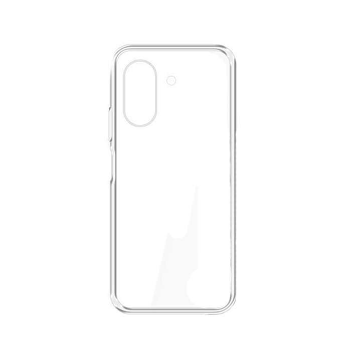 Θήκη Πλάτης Σιλικόνης 1mm για Xiaomi Redmi 13C / Poco C65 - Χρώμα : Διάφανο