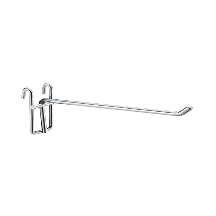 Γάντζος πλάτης μονός Metal Grid Wall for hook rack Bracket Iron