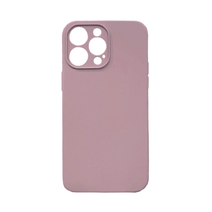 Θήκη Πλάτης Σιλικόνης Back Cover για IPhone 15 Pro Max - Χρώμα : Μωβ