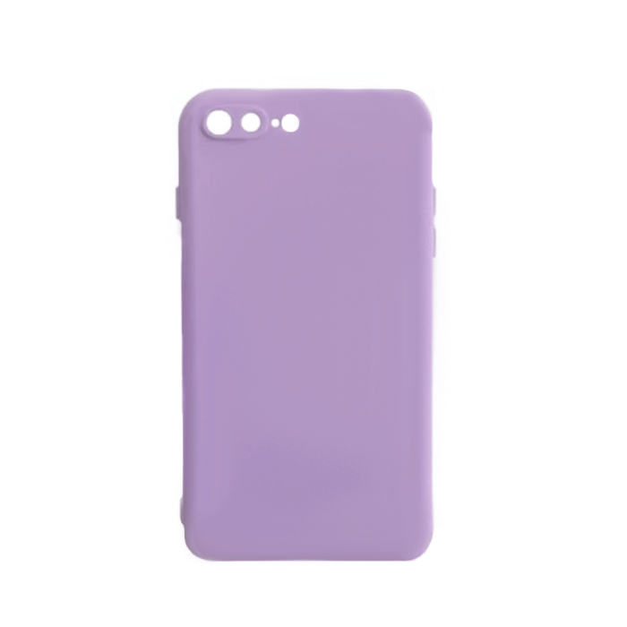 Θήκη Πλάτης Σιλικόνης TPU Back Cover για 7 Plus / 8 Plus - Χρώμα : Μωβ