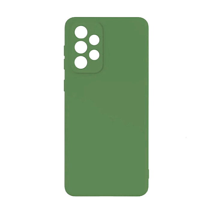 Θήκη Πλάτης Σιλικόνης Back Cover για Samsung A33 5G - Χρώμα : Πράσινο