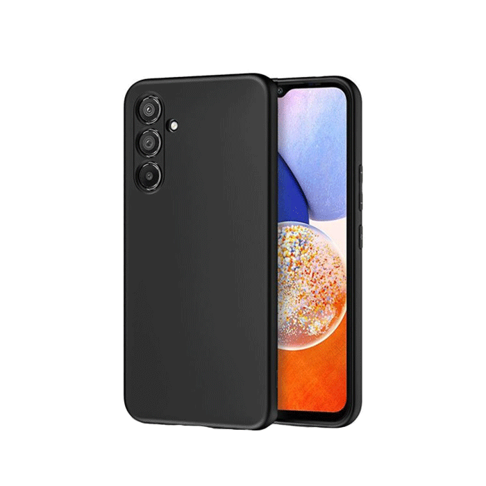 Θήκη Πλάτης TPU Back Cover για Samsung Galaxy A14 4G/5G - Χρώμα : Μαυρο