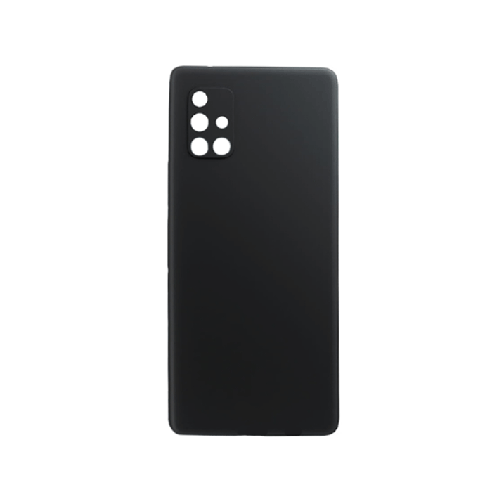 Θήκη Πλάτης Matt Back Cover για Samsung Galaxy A51 4G - Χρώμα : Μαυρο