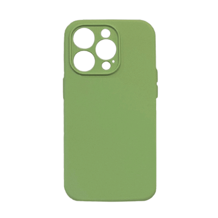 Θήκη Πλάτης Σιλικόνης Back Cover για IPhone 14 Pro - Χρώμα : Πράσινο