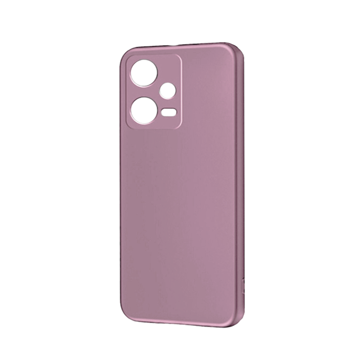 Θήκη Πλάτης Σιλικόνης Back Cover για Xiaomi Poco X5 Χρώμα : Μωβ