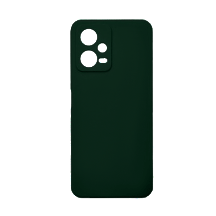 Θήκη Πλάτης Σιλικόνης Back Cover για Xiaomi Redmi Note 12 5G Χρώμα : Σκούρο Πράσινο