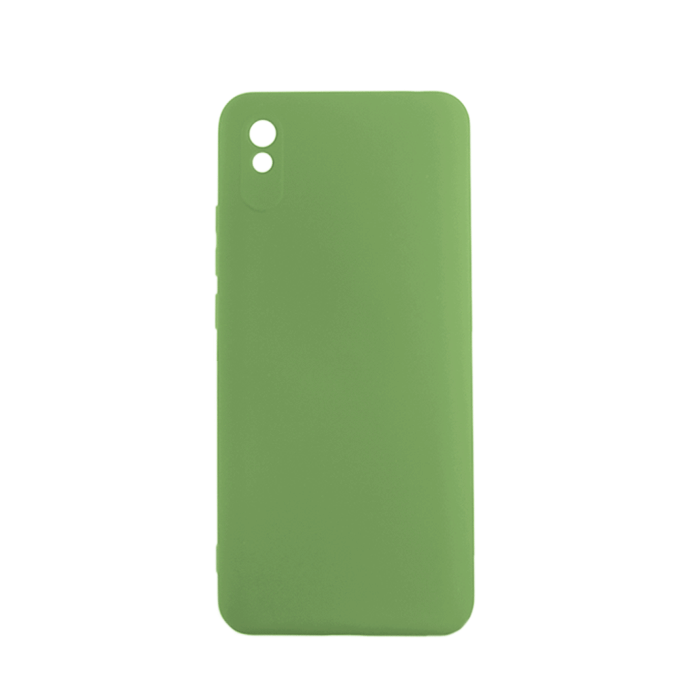 Θήκη Πλάτης Σιλικόνης Back Cover για Xiaomi Redmi 9A/ 9AT Χρώμα : Πράσινο