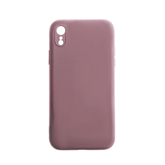 Θήκη Πλάτης Σιλικόνης TPU Back Cover για IPhone XR - Χρώμα : Μωβ