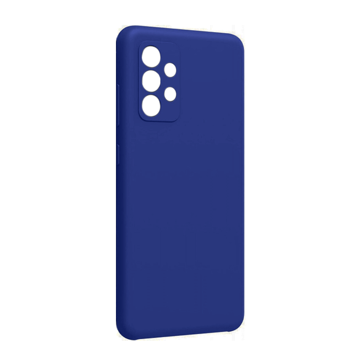 Θήκη Πλάτης Σιλικόνης Back Cover για Samsung A52 4G/ 5G/ A52s - Χρώμα : Σκούρο Μπλε