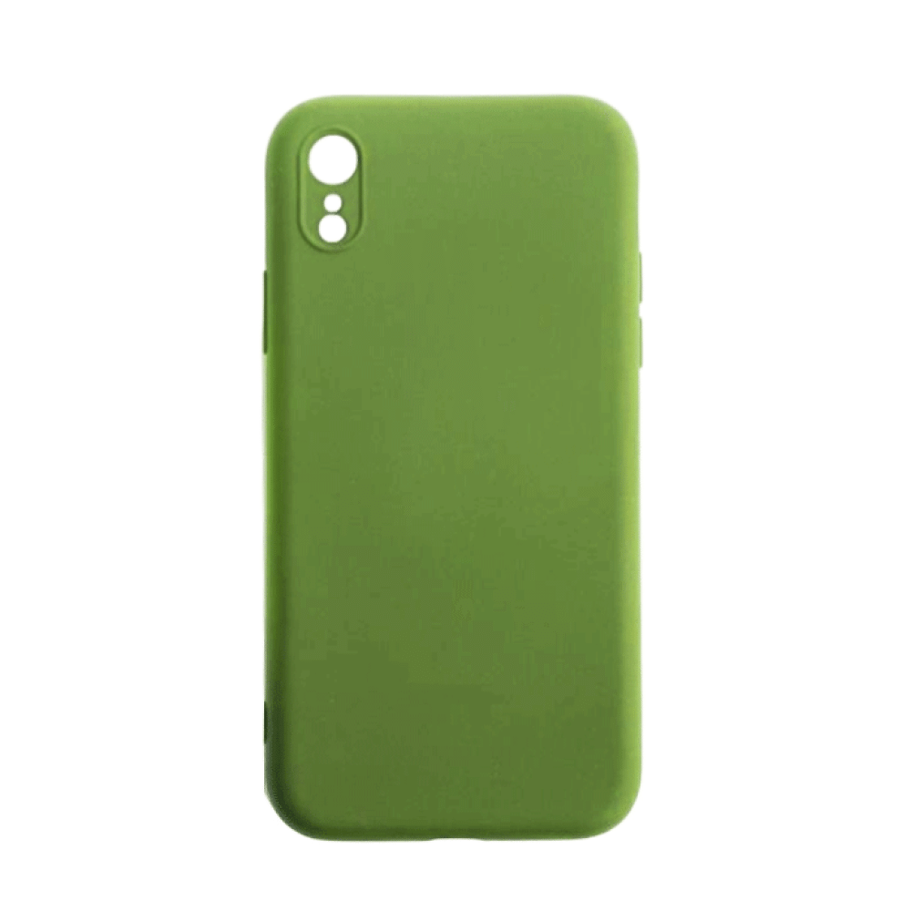 Θήκη Πλάτης Σιλικόνης TPU Back Cover για IPhone XR - Χρώμα : Πράσινο