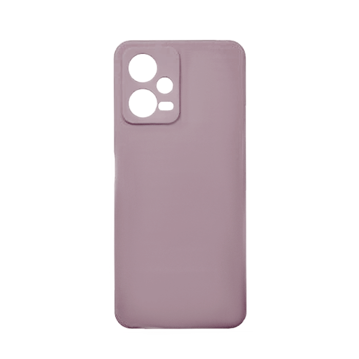 Θήκη Πλάτης Σιλικόνης Back Cover για Xiaomi Redmi Note 12 5G Χρώμα : Μωβ