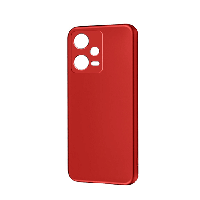 Θήκη Πλάτης Σιλικόνης Back Cover για Xiaomi Poco X5 Χρώμα : Κόκκινο