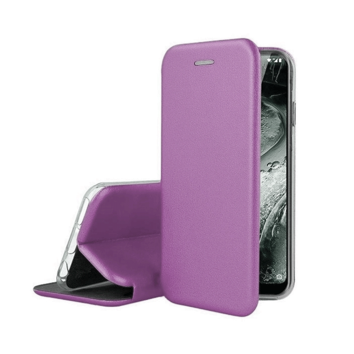 Θήκη Βιβλίο Smart Magnet Elegance Book για Iphone XS Max (6.5) - Χρώμα: Μωβ