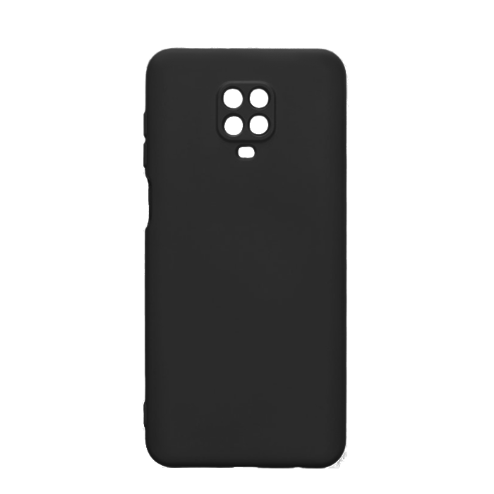 Θήκη Πλάτης Σιλικόνης TPU Back Cover για Xiaomi Redmi NOTE 9 PRO/ NOTE 9S Χρώμα : Μαυρο