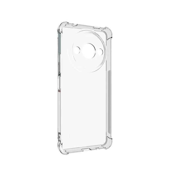 Θήκη Πλάτης 1.5mm για Xiaomi Redmi A3 - Χρώμα : Διάφανο