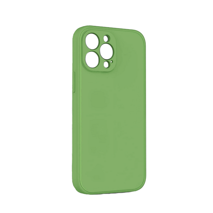 Θήκη Πλάτης Σιλικόνης Back Cover για IPhone 15 Pro Max - Χρώμα : Πράσινο