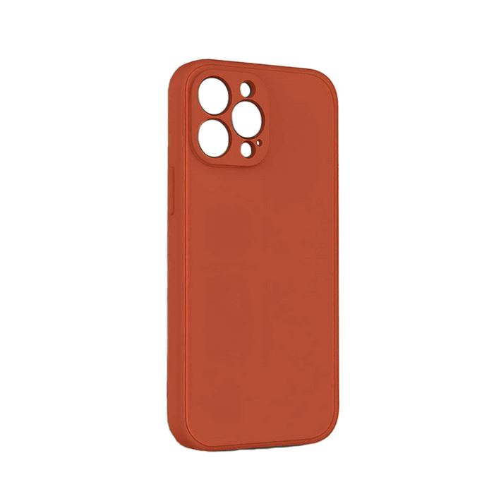Θήκη Πλάτης Σιλικόνης Back Cover για IPhone 15 Pro - Χρώμα : Κόκκινο