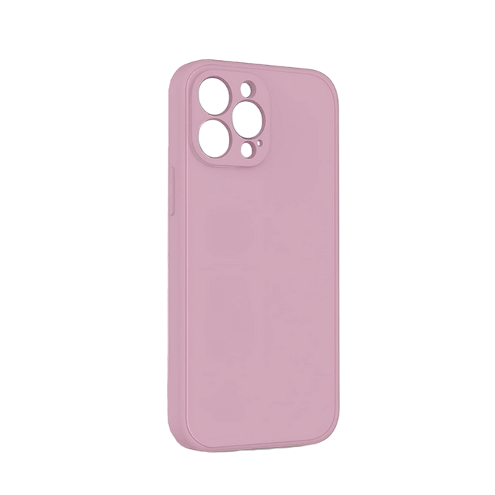 Θήκη Πλάτης Σιλικόνης Back Cover για IPhone 15 Pro - Χρώμα : Μωβ