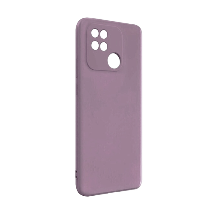 Θήκη Πλάτης Σιλικόνης Back Cover για Xiaomi Poco C40 Χρώμα : Μωβ