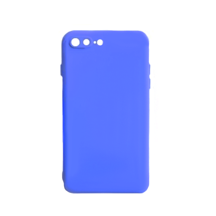 Θήκη Πλάτης Σιλικόνης TPU Back Cover για 7 Plus / 8 Plus - Χρώμα : Σκούρο Μπλε