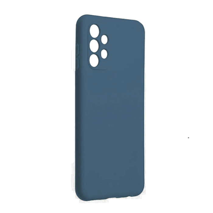 Θήκη Πλάτης Σιλικόνης Back Cover για Samsung A13 4G - Χρώμα : Σκούρο Μπλε
